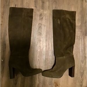 Zara sued slouch boots